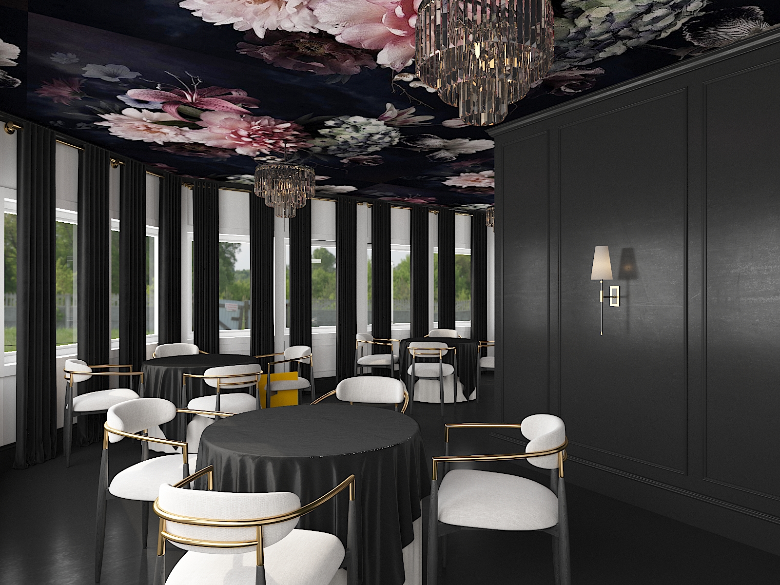 Beautiful porch design in Garden Gables